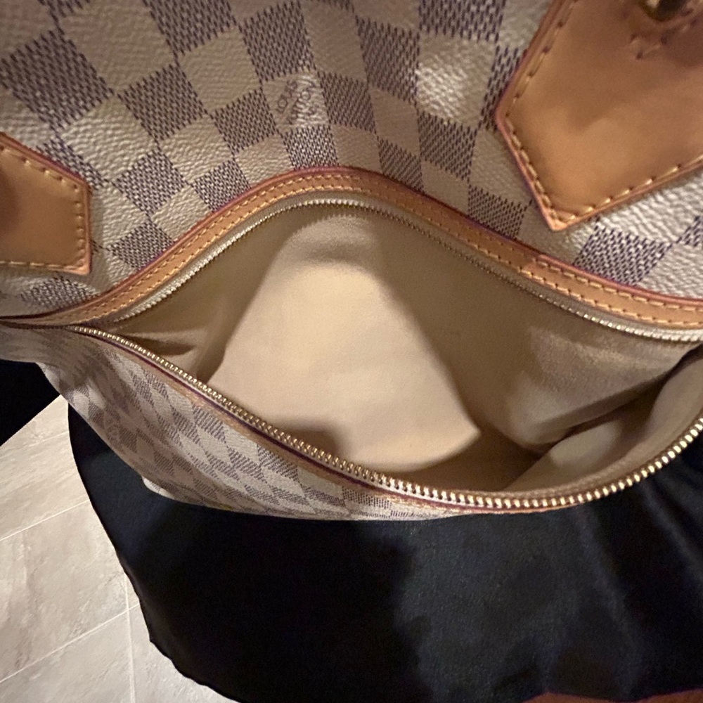 Louis Vuitton Saleya GM Damier Azur EUC / W/COA - Picture 8 of 15